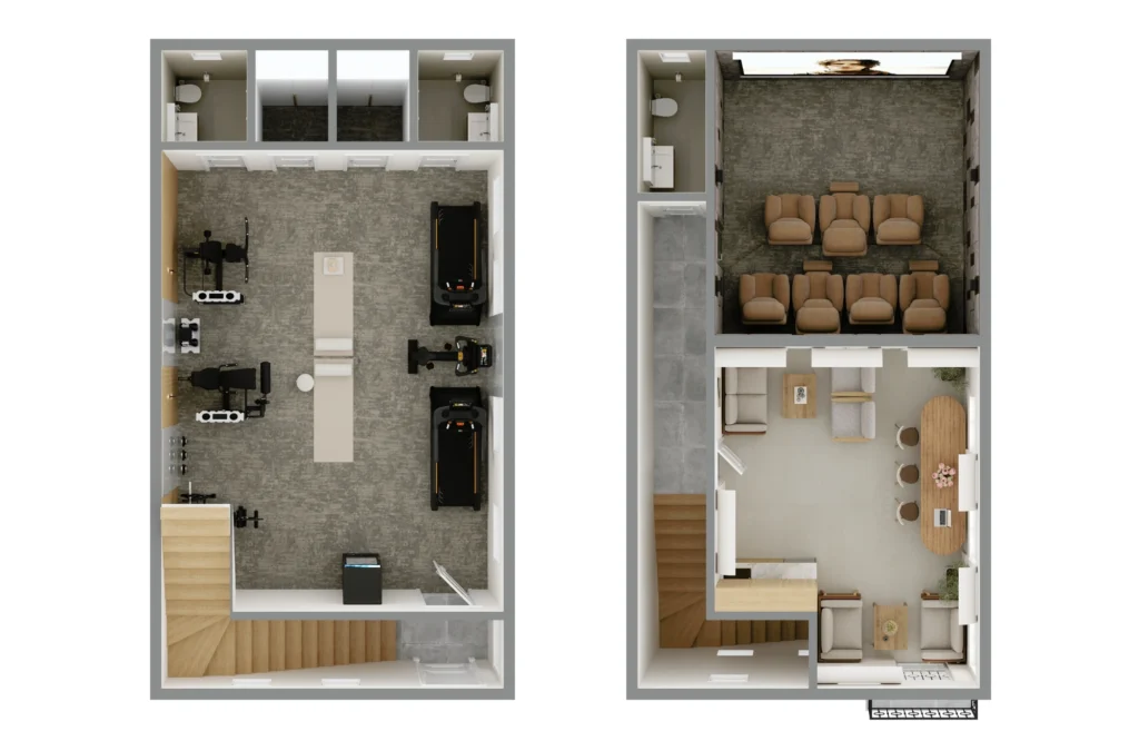 Leisure Center Floor Plan